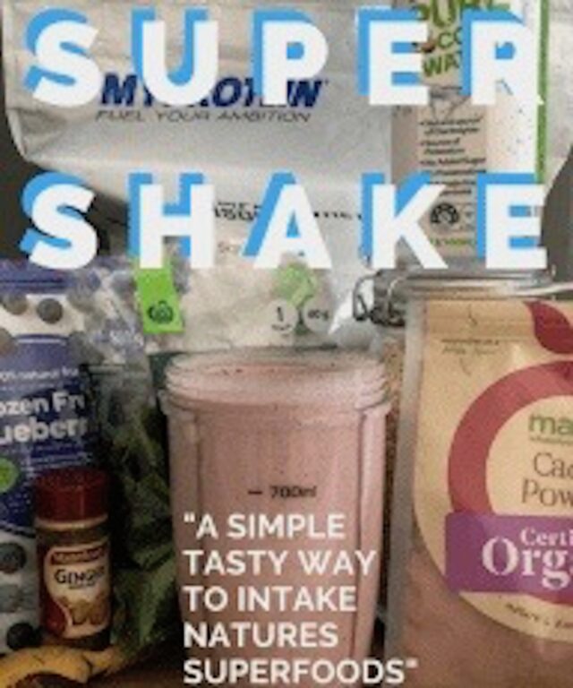 Darren’s secret Super Shake!